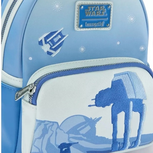 Loungefly Disney Star Wars Hoth Backpack NEW - Picture 3 of 4